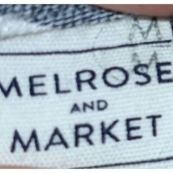 MELROSE & MARKET BLUE & WHITE STRIPE TOP SZ.XXS EUC. - Picture 5 of 6